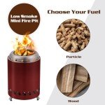 Tabletop Fire Pit with Stand - Outdoor Mini Stove