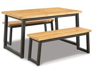 Ashley Town 3-Piece Outdoor Patio Counter Set