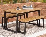 Ashley Town 3-Piece Outdoor Patio Counter Set