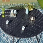 Sophia & William Outdoor Dining Set for 4
