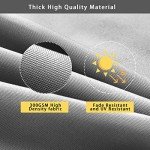 Set of 2 Waterproof Outdoor Chair Cushions