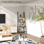 4-Tier Metal Plant Stand for Indoor or Outdoor Use