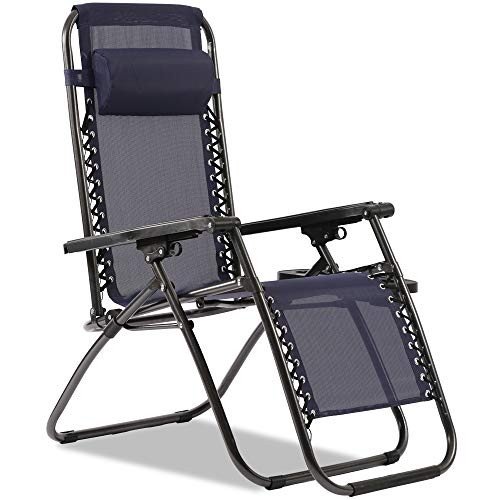 Adjustable Zero Gravity Lounge Chair with Cup Holder