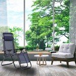 Adjustable Zero Gravity Lounge Chair with Cup Holder