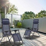 Adjustable Zero Gravity Lounge Chair with Cup Holder
