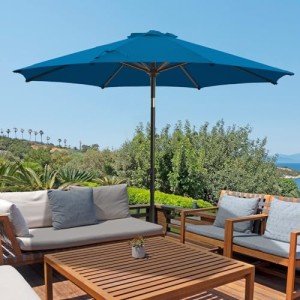 9 FT Patio Umbrella with Tilt and Crank