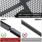 Portable Folding Grill Table for Camping and BBQ