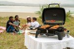 Portable One-Burner Gas Grill for Outdoor Cooking