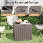 32 Gallon Waterproof Resin Deck Storage Box