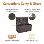Outdoor 99 Gallon Deck Box - Brown