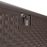 Outdoor 99 Gallon Deck Box - Brown