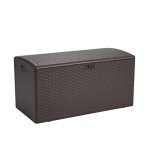 Outdoor 99 Gallon Deck Box - Brown