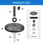 Heavy Duty Round Umbrella Stand for Patio