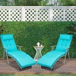 Tangkula 2-Piece Folding Lounge Chairs Set