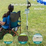 Adjustable Portable Umbrella Base - 2 Pack