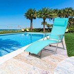 Tangkula 2-Piece Folding Lounge Chairs Set