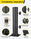 Heavy-Duty Patio Umbrella Stand and Clamp