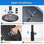 Heavy Duty Round Umbrella Stand for Patio