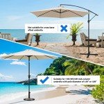 Heavy Duty Round Umbrella Stand for Patio