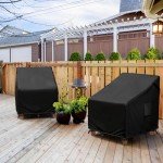 Waterproof Patio Furniture Covers for Rocking Chairs - 2 Pack