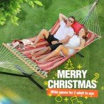 Double Outdoor Hammock with Stand for Two