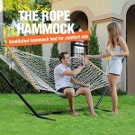 Double Outdoor Hammock with Stand for Two