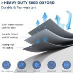 Heavy Duty Waterproof 4-Piece Patio Furniture Covers