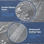 Heavy Duty Waterproof 4-Piece Patio Furniture Covers