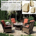 Heavy Duty Outdoor Swivel Chair Covers - 2 Pack