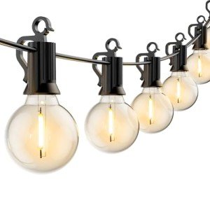 100FT LED G40 Outdoor String Lights for Patios