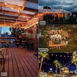100FT LED G40 Outdoor String Lights for Patios