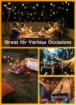 100FT LED G40 Outdoor String Lights for Patios