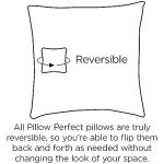 Pillow Perfect Black/Grey Stripe Chair Cushions - 2 Pack
