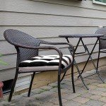 Outdoor Wicker Cushions Set for U-Shaped Chairs