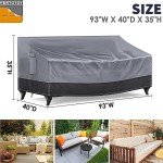 Waterproof 3-Seater Patio Couch Cover - Heavy Duty