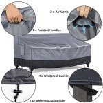 Waterproof 3-Seater Patio Couch Cover - Heavy Duty