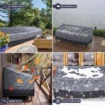Waterproof 3-Seater Patio Couch Cover - Heavy Duty