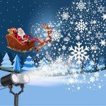 Outdoor LED Snowflake Christmas Projector Lights
