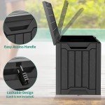 YITAHOME Waterproof 30 Gallon Outdoor Storage Box