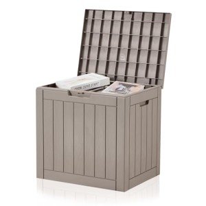 Homguava 35 Gallon Waterproof Outdoor Storage Box