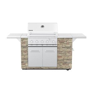 Spire 5-Burner Propane Gas Stone Island Grill