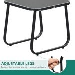 3-Piece Rocking Bistro Patio Furniture Set