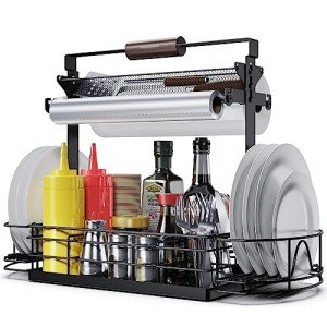 Upgraded BBQ Caddy for Outdoor Grilling Essentials