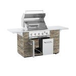 Spire 5-Burner Propane Gas Stone Island Grill