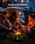 Ciays Portable 19-Inch Propane Fire Pit