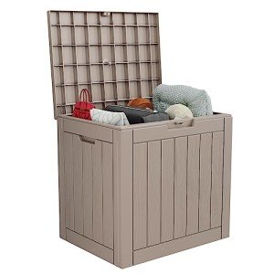 31 Gallon Waterproof Resin Patio Storage Box