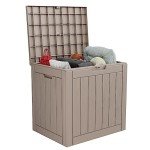 31 Gallon Waterproof Resin Patio Storage Box