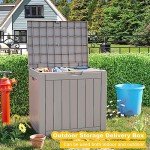 31 Gallon Waterproof Resin Patio Storage Box