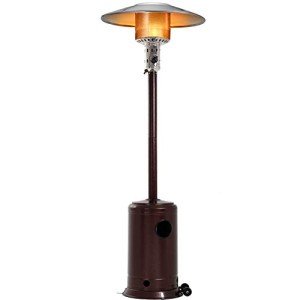 Bronze Outdoor Patio Heater with Accessories, 41,000 BTU