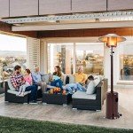 Bronze Outdoor Patio Heater with Accessories, 41,000 BTU